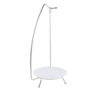 HEALSOPTHY Brochettes Longues en Acier Inoxydable pour Barbecue Extérieur, Set Polyvalent 6 Pièces Support, Outil Anti-brûlure pour Activités en Plein Air