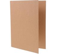 HEALSOPTHY Classeur à Cahier en Papier Kraft Réutilisable, Étui Protecteur Exquis pour Bloc-notes A5, Couverture Reliure à 6 Anneaux pour Bureau et École