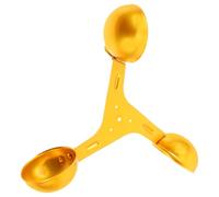 HEALSOPTHY Coupelle D'anémomètre Professionnelle Jaune en Alliage D'aluminium pour Mesure Précise Vitesse du Vent Large Plage D'utilisation Extérieure