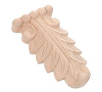 HEALSOPTHY Ornements en Bois Sculpté Décoration Intérieure Applique Murale Corbeau Panneaux D'angle 5.43x2.95x0.87in Couleur Beige Style Européen Usage Polyvalent Maison Hôtel