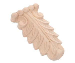 HEALSOPTHY Ornements en Bois Sculpté Décoration Intérieure Applique Murale Corbeau Panneaux D'angle 5.43x2.95x0.87in Couleur Beige Style Européen Usage Polyvalent Maison Hôtel
