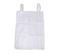 HEALSOPTHY Paquet de Grosse Capacité en PP Blanc pour Matériaux de Construction et Pierres, Capacité 1-1,5 Tonnes, pour Stockage et Transport Industriel