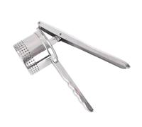 HEALSOPTHY Presse-purée Poignée et Facile à Nettoyer en Acier Inoxydable Compatible Lave-vaisselle Manuel pour Usage Domestique et Professionnel Cuisine