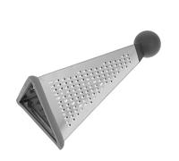 HEALSOPTHY Râpe à Fromage Inox Triangulaire Multifonction avec Poignée Ustensile de Cuisine pour Fruits Légumes Gingembre Facile à Nettoyer