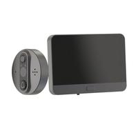 HEALSOPTHY Sonnette R9 WiFi de Chat 720p Électronique Visuelle Œil | Vidéo en Temps Réel, Alarme à Distance, Angle Large, Mémoire 32g, Métal, pour Aînés et Garçon et Filles