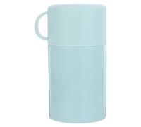 HEALSOPTHY Tasse à Porridge Pratique Isotherme 550ml en Acier Inoxydable Cuillère, Hermétique et Facile à Nettoyer, Voyage Camping
