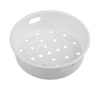 Healthy Cooking Panier vapeur en plastique - Insert vapeur pliable pour cuiseur à riz - Outil de cuisine résistant à la chaleur pour raviolis Dim Sum 20 cm (3 L)