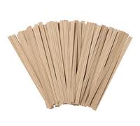 Healvian 1000 Pièces de Liens Fer et Papier, Liens Torsadés Robustes et Flexibles pour Fête et Supermarché, Accessoires Pratiques pour Emballage et Présents