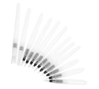 Healvian 12 Pièces Pinceaux Aquarelle Rechargeables pour Adulte, Pointe