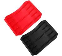 Healvian 2 Pièces Protège-doigts en Silicone Multifonction Découpe, Protège les Doigts des Coupures et Abrasions, Usage Solide Cuisine pour Couper Légumes