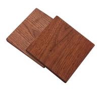 Healvian 2pcs Blocs de Bois Non Finition en Noyer Massif, Planches Solides Grain Unique, pour Projets de Menuiserie et Décoration Maison