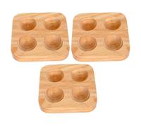 Healvian 3pièces Récipient à Œufs pour Réfrigérateur Distributeur Œufs avec Emplacements Organisateur pour Cuisine Présentoir à Boîte à Compartimentée