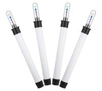 Healvian 4 Pièces Indicateur Niveau Eau pour Pot de Fleurs Jauge avec Échelle Visible Flotteur Rappel Manque Eau Adapté Jardin Intérieur et Serre