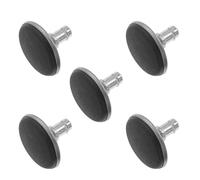 Healvian 5 Pièces Pied de Nivellement Fer, pour Meubles Réglable Nylon | Stabilité Micro Réglable, pour Coffres et Bureaux, Convient à Tous les Sols, Accessoires de Support