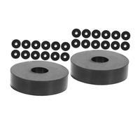 Healvian 50pièces Rondelles Caoutchouc Antivibratoires Lot Pour Boulons Amortisseurs Flexibles Et Résistants Aux Abrasions Accessoires Pratiques Pour Du Bruit Et Des