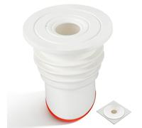 Healvian Anneau D'étanchéité en Silicone Anti-odeurs pour Évacuation Cuisine, Bouchon Résistant Haute Température Adapté aux Canalisations de 18-35mm et Égouts de 45-50mm