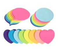 Healvian Bloc-notes Autocollants pour Garçon et Filles Papier Adhésif, 30 Feuilles par Bloc, Forte Adhérence et Grosse Capacité pour Maison et Mémos