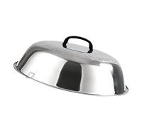Healvian Couvercle Épaissi En Acier Inoxydable 11.3 Pouces Couvercle De Marmite Universel Avec Poignée Facile À Nettoyer Pour Cuisine Domestique Et Professionnelle