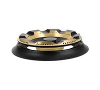 Healvian Diffuseur de Chaleur Gaz Anneau de Brûleur en Acier Inoxydable, Couvercle de Foyer pour Cuisinière à Gaz, Accessoire pour Cuisson en Plein Air et Camping, Compatible Poêle