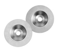 Healvian Disque À Aiguiser Pour Meuleuse D'Angle 2 Pièces Meules D'Affûtage Diamantées Grain 400 Et 600 Pierre À Aiguiser Couteaux Et Ciseaux Pour Affûtage Rapide Et Sécurisé