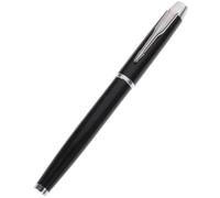 Healvian Kit de Stylo D'affaires Noir en Métal Boîte Rectangulaire | Écriture Fluide, Format Portable et Fin, Présent pour Anniversaire, Poche, Usage Quotidien