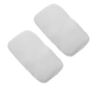 Healvian Lot de 2 Coussins D'accoudoir de Chaise en Mousse à Mémoire de Forme pour Coudes et Avant-Bras, Housses en Polyester Confortables pour Fauteuils de Bureau et Gaming