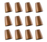 Healvian Lot de 50 Bouchons de Cordon en Bois, Arrêt Cordon Élégant et Fonctionnel pour Vêtements et Paquet, Accessoire Pratique