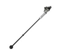 Healvian Mât de Drapeau pour vitre de Voiture et mât de Drapeau pour Camion, Clip de Fixation Capot, Fibre de Verre Noire, pour berlines et SUV Lors de Festivals et fêtes