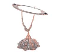 Healvian Miroir de Maquillage Double Face Rétro Rond Pivotant de Table