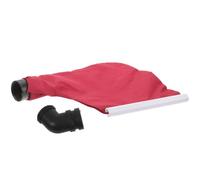 Healvian Paquet de Collecte de Poussière Réutilisable avec Raccord Coudé en Abs et Nylon, Installation Facile pour Garder la Zone de Travail Propre pour Ponceuse à Bande
