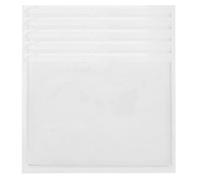 Healvian Pochettes Transparentes Adhésives en Pvc 5 Pièces, Porte-étiquettes pour Cartes de Visite, Adaptées Rangement en Entrepôt L’étiquetage des Paquet