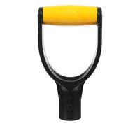 Healvian Poignée et Outils de Jardinage Jaune en Plastique Pelle à Neige Prise Confortable et Légère, Accessoire pour Remplacement et Usage Extérieur
