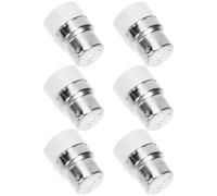 Healvian Prise B22 vers E14, adaptateur de douille pour ampoule, 6 pièces, PC et cuivre, ignifuge, pour maison, atelier et couloir