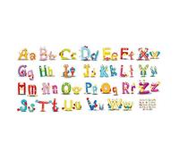 Healvian Stickers Lettres Alphabet Autocollants en Pvc Créatifs et Chics, Faciles à Appliquer sans Résidu, pour Décoration Murale Verre et Fenêtres