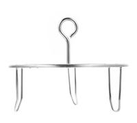Healvian Support Inox pour Cuiseur Vapeur Rond Rack de Cuisson Vapeur Surrélevé Acier Inoxydable Insert pour Œufs et Légumes Accessoire Cuisine Maison et Restaurant