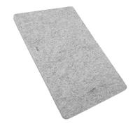 Healvian Tapis de Repassage en Laine pour Table à Repasser Compacte, Couture et Pressage à Haute Température, Gris Clair, 30,5 x 45,7 cm