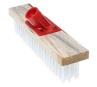 Healvian Tête de Brosse Nylon Dure pour Nettoyage Sol, Accessoire Multi-usages sans Manche, Poils Résistants, Brosse Anti-Mousse pour Usage Domestique et Professionnel