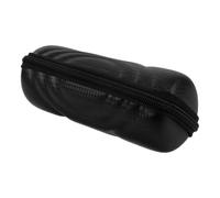 Healvian Trousse à Outils de Cyclisme Rigide EVA Noire pour Porte-bidon | Étui Étanche à Fermeture Zippée, Compartiments Internes Multiples, pour Co2 et Démonte-pneus