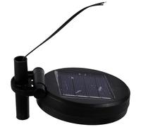 HEANUJJ Chargeur Solaire Rotatif Compact Panneau Suspendu pour Lampes Solaires de Jardin et Usage Extérieur