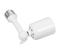 HEANUJJ Douille Céramique E27 Blanche pour Ventilateur Plafond, Accessoire Résistant Haute Température Rotation 350 Degrés, Compatible Lampes Ampoule Ventilateur Plafond, Sandales Femme