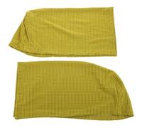 HEANUJJ Housses Extensibles pour Accoudoirs de Canapé en Polar Doux Vert, Protection Amovible pour Meubles, Style Moderne et Minimaliste, pour Salon ou Bureau