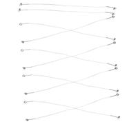 HEANUJJ Lot de 20 Fils de Coupe en Acier Inoxydable 14 Cm pour Trancheuse à Fromage 15 Cm Fil Métallique de Rechange Multifonction Cuisine, Découpe Précise de Fromage, et Viande,