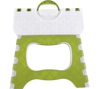 HEANUJJ Petit Tabouret Pliant Vert en PP pour Maison Tabouret Pliable Simple et Créatif Facile à Nettoyer et Gain de Place, Siège Portable Léger pour Salon