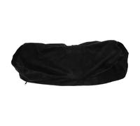 HEANUJJ Taie D'oreiller de U Soutien Cervical en Flanelle Noire Housse Remplaçable pour Extensions de Cils pour Salons de Beauté Professionnels