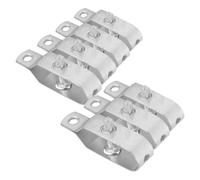 HEANUJJ Tendeurs de Câble Métallique Lot de 7 pour Serrage en Acier A3 Argenté Outil Polyvalent de Tension de Fil, pour Jardinage et Fixation de Câbles