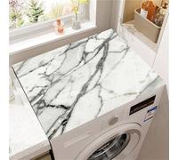 Hearda Housse Machine a Laver Style Moderne Antidérapant (Gris Clair,50x60cm)