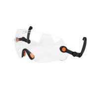 HEARMOR Visière de rechange intégrée transparente et colorée, compatible avec les casques de protection Green Devil Mervex, série Forest, etc