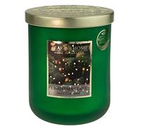 HEART & HOME - Bougie Parfumée à Base de Cire Naturelle de Soja pour la Maison - Grande jarre Sapin de noël - Durée de combustion 75h - Cadeau, Décoration et Parfum pour la Maison - Pot en verre