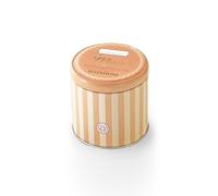 Heart & Home Bougie Parfumée Néroli & Ambre Doux, Cire de Soja, Boîte Métal Rayures, Message Merci Gentillesse, 110g, 30 Heures