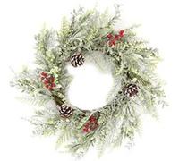 Heart of the home - Couronne de Noël design branche naturelle - Diam. 55 cm - Vert - Wreath Xmas Vert G